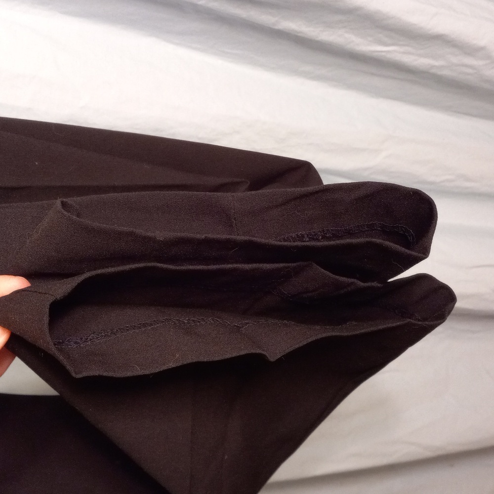 Maternity Announcements M 8/10 Black Career Slacks Pants NEW - Picture 4 of 10